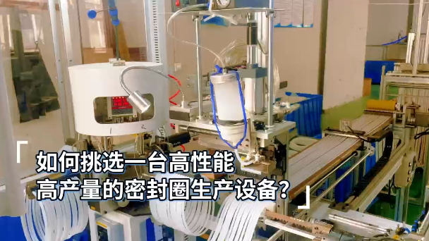 「視頻」如何挑選一臺高性能，高產(chǎn)量的密封圈生產(chǎn)設備？